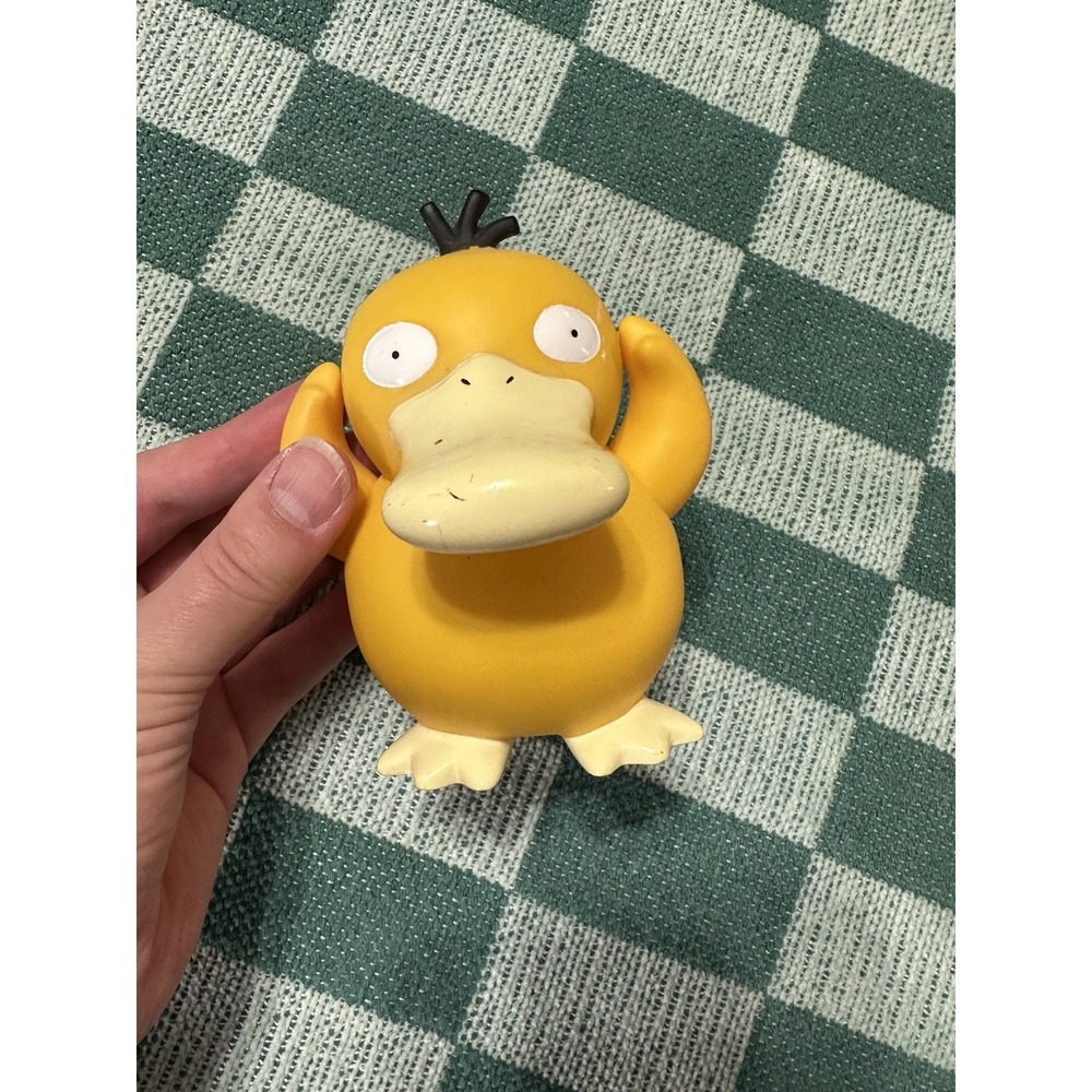 VTG 90's Tomy Pokemon Psyduck 5" Vinyl Figure 1999